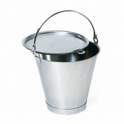 Stainless Steel Bucket with Lid