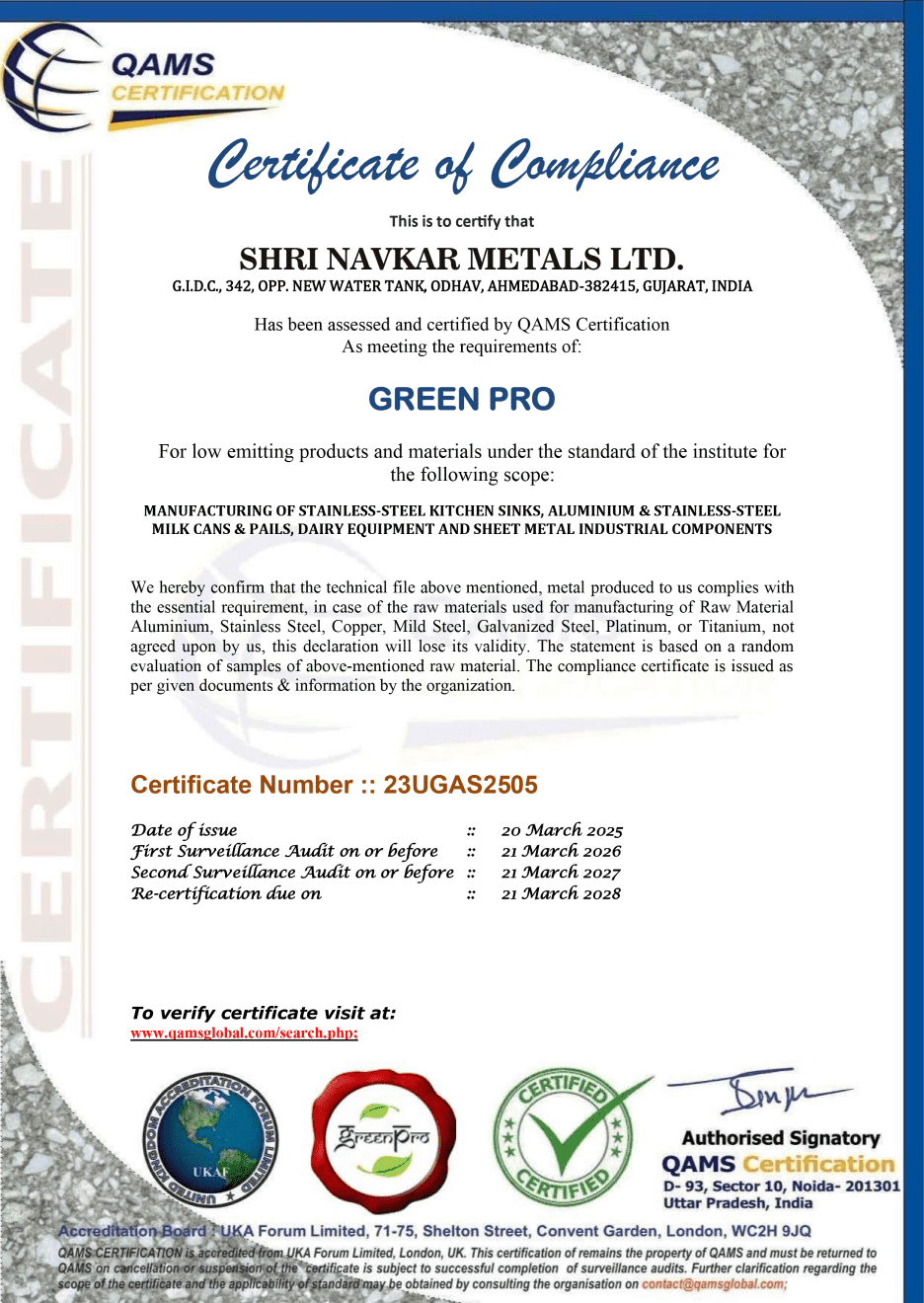 Certificate Image